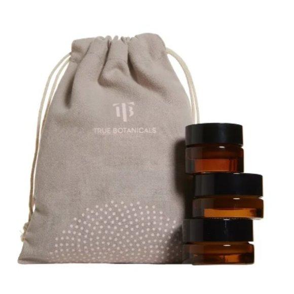 True Botanicals Skincare Set-Grey Bag,Night Mask,Eye Cream&Cleansing Balm3pc-NEW - Picture 7 of 10